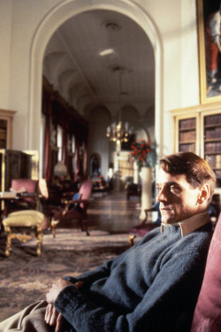 Jeremy Irons in the Long Gallery 
